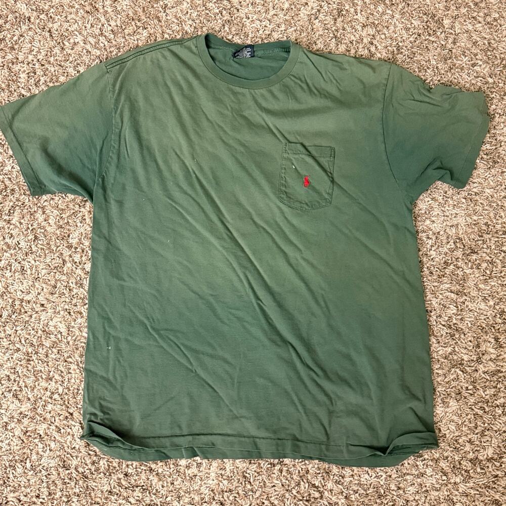 Vintage Polo by Ralph Lauren Tee - Green XL